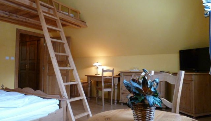 PENSION SLUNEČNICE Špindlerův Mlýn - Čtyřlůžkový pokoj s přistýlkou Deluxe